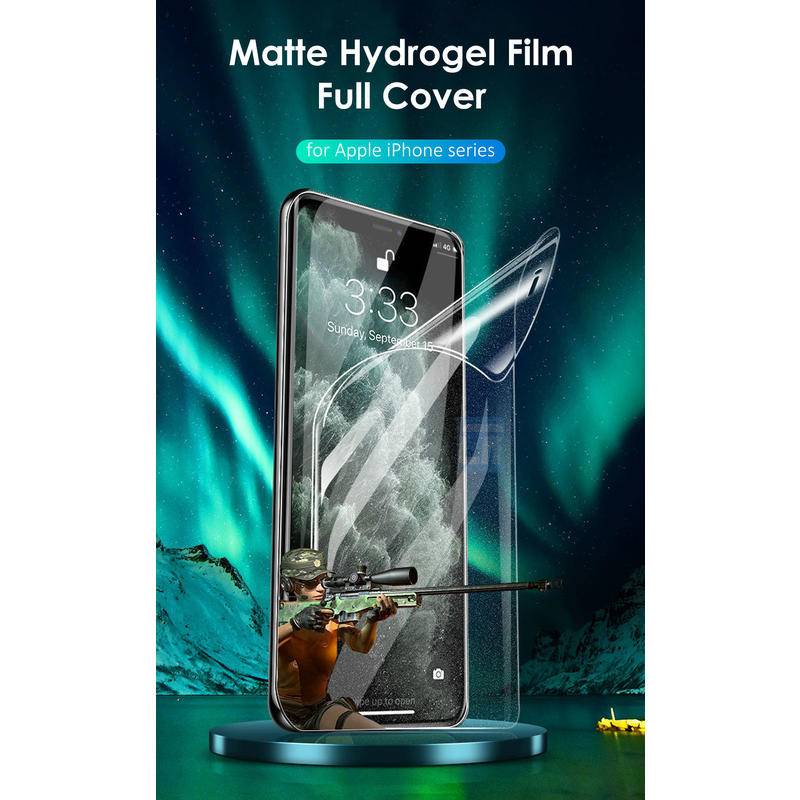 3pcs no fingerprint Matte Pelindung Layar Untuk Iphone14 13 12 11 Pro MAX Plus film Hydrogel Pelindung Mini Untuk iPhone X XS MAX XR 6 6S 7 8 Plus SE 2022 2020 Ada Kaca