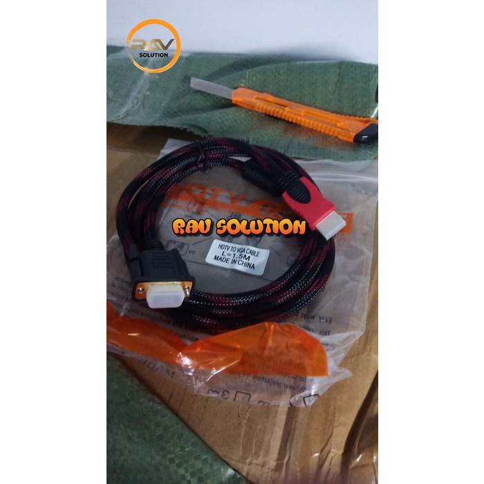 Kabel HDMI to VGA 1,5m - SET A