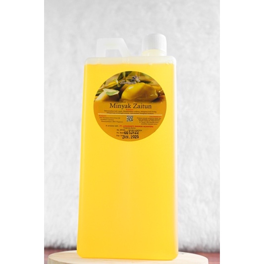 MINYAK ZAITUN KUNING BERAROMA- VANILA JASMINE/ ORIGINAL - MINYAK ZAITUN KUNING 1 LITER / MINYAK ZAIT
