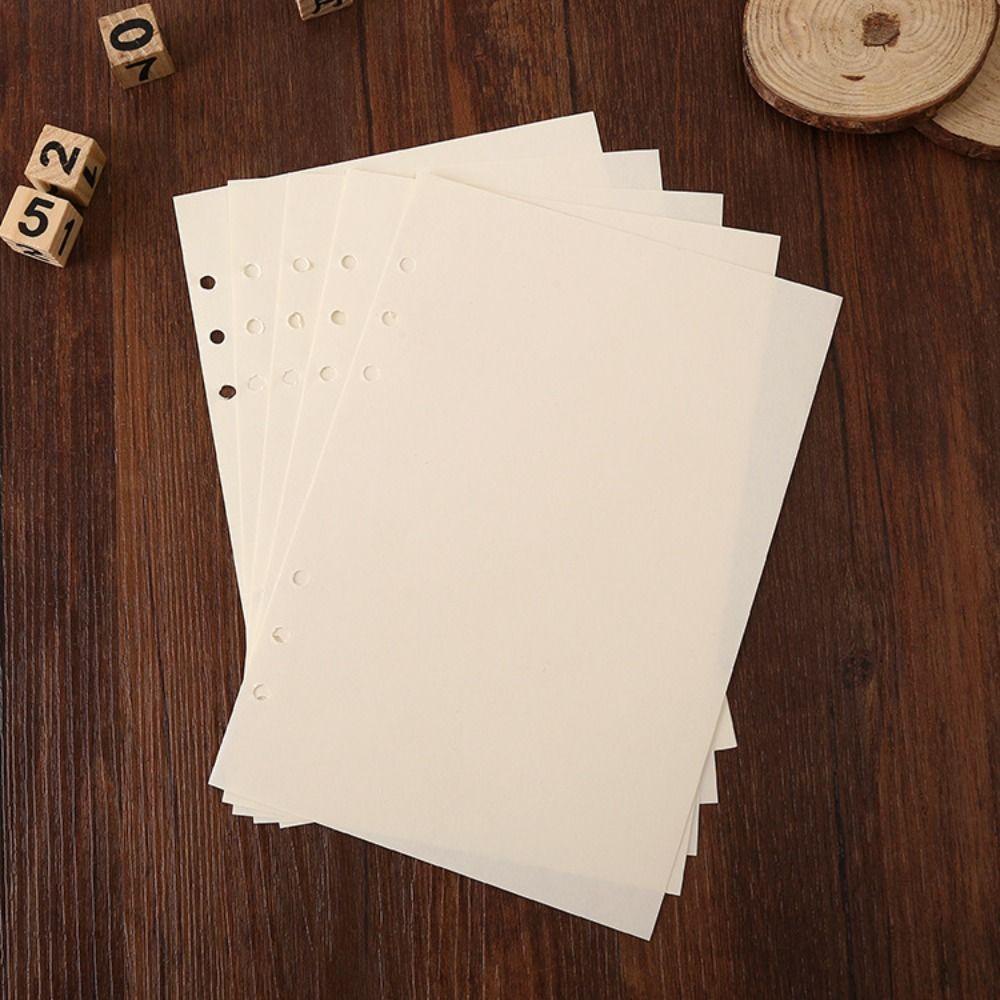 Mxbeauty Loose Leaf Pages Student 80lembar Refill Inner Pages To Do List Page Journal Diary Notebook Inside Paper