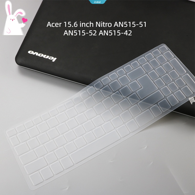 Silikon Keyboard Film Laptop Sleeve Untuk Acer 15.6 Inch Nitro AN515-51 AN515-52 AN515-42 Tahan Air Full Coverage Film Pelindung [ZK]