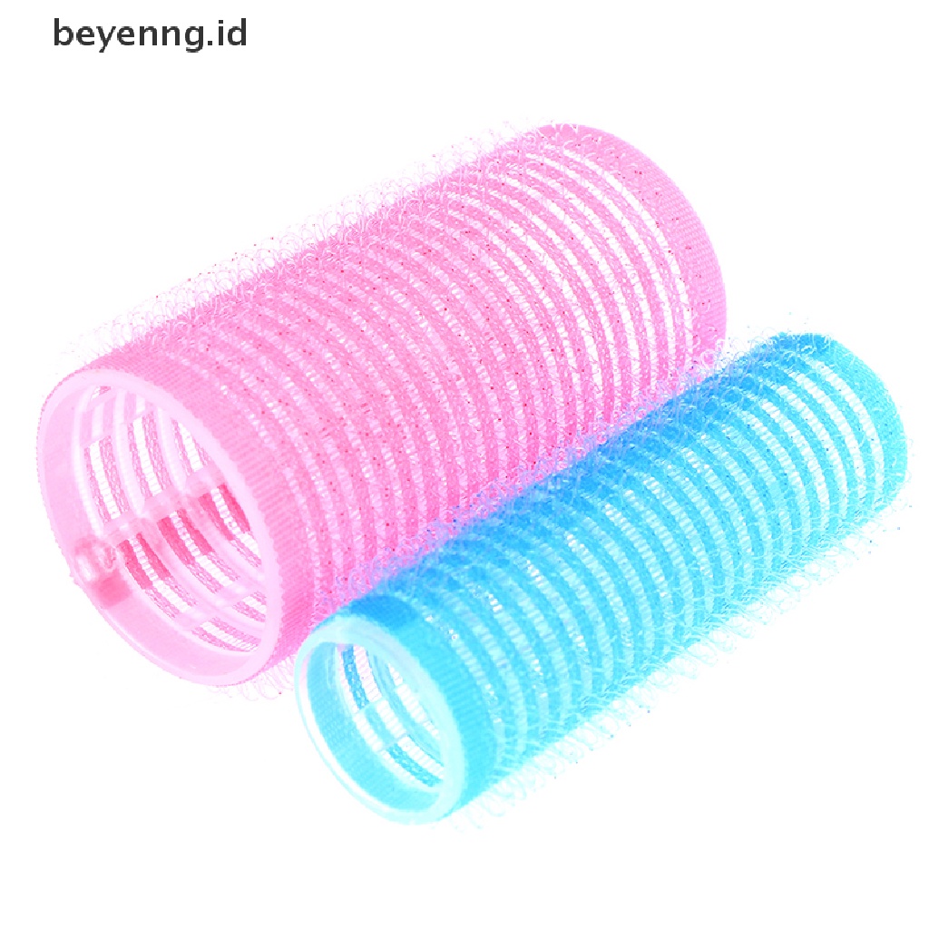 Beyen Self Grip Rollers Cling Stick Pengeriting Rambut Ikal Gelombang Styling Salon Setg Alat ID