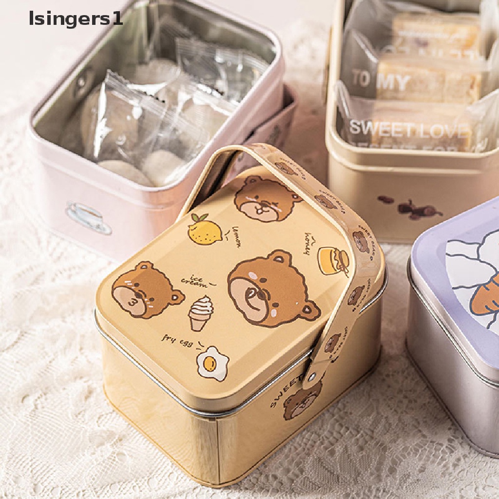 [lsingers1] Kartun Candy Box Koper Serba Serbi Perhiasan Organizer Penyimpanan Dapat Home Decor Wadah Butik
