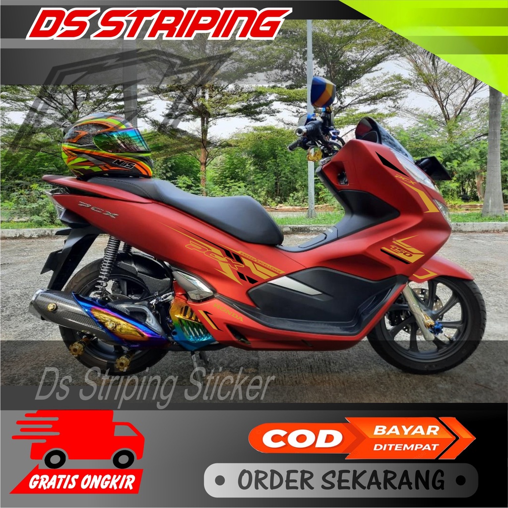 OS- ct-318 pcx 2020 Cutting Stiker Body PCX Stiker PCX Bagus Murah