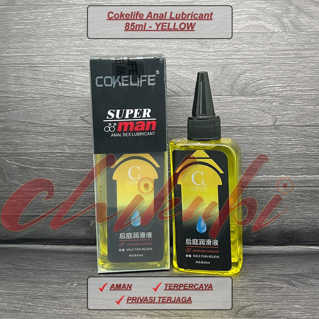 Cokelife Anal Lubricant 85ml - YELLOW