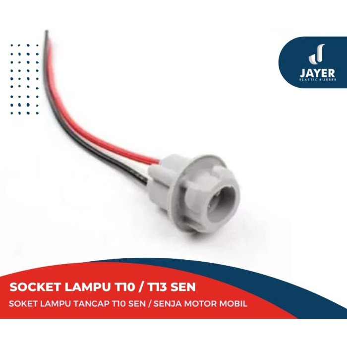 Socket lampu tancap T10  soket lampu sen senja motor mobil