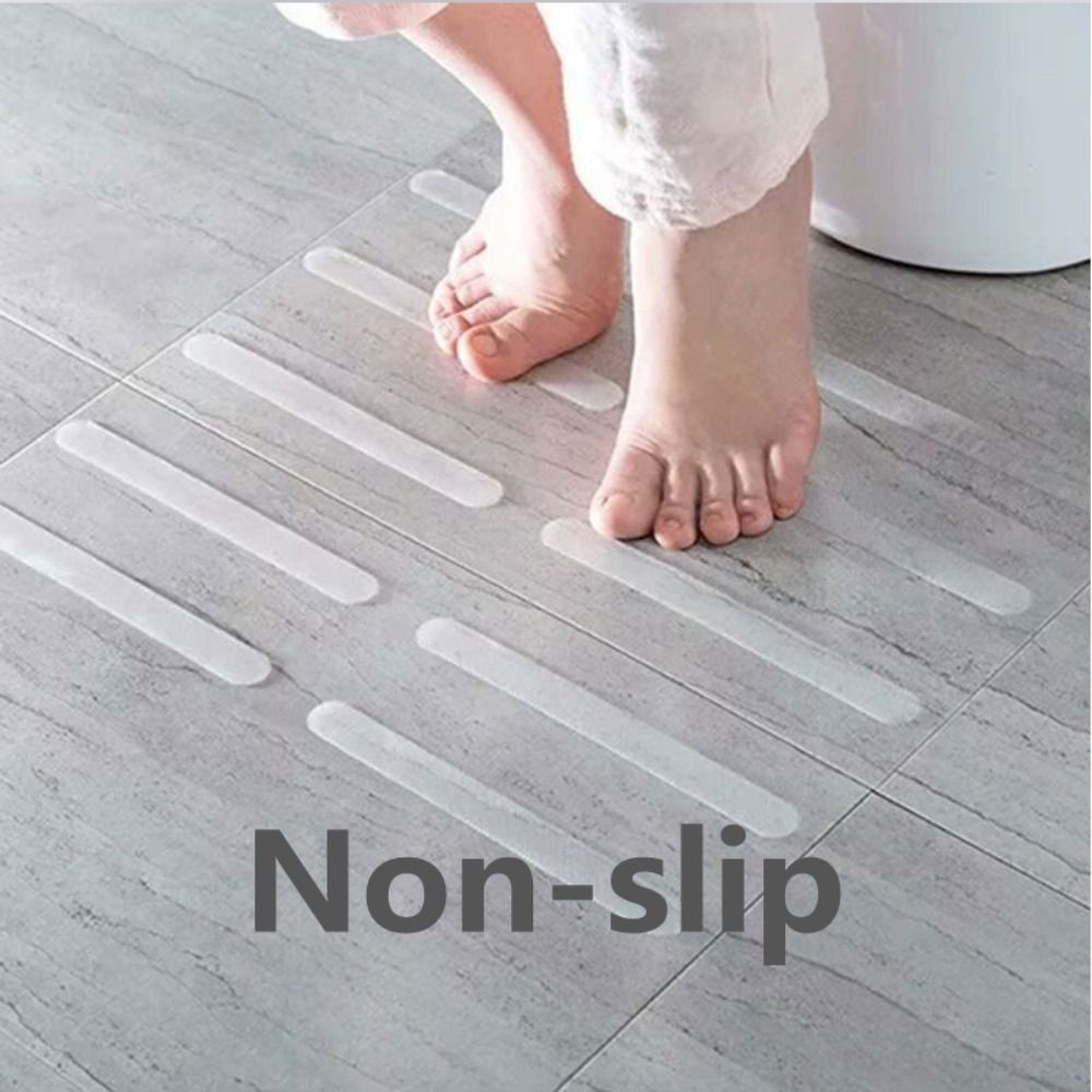 Agustina Anti-slip Stiker Strip Glow DIY Mandi Accessorie Shower Perlengkapan Pesta Bathtub Sticker