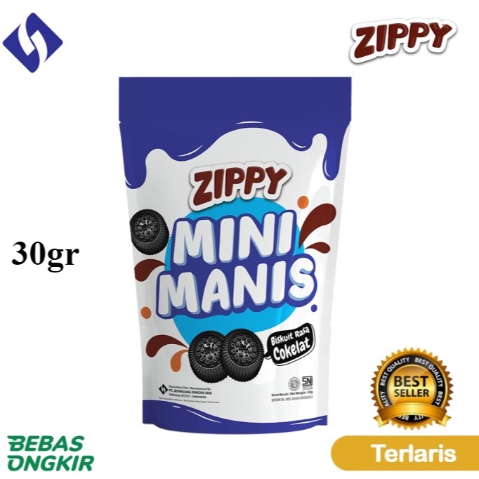 

Biskuit Zippy Minimanis Rasa Cokelat 30 GR ORIGINAL