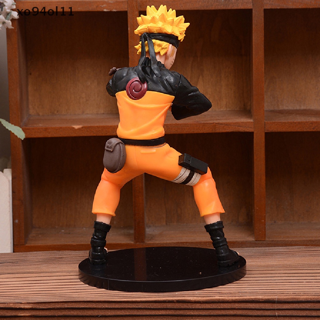 Xo Naruto Shippuden Uchiha Sasuke Uzumaki Naruto Anime Model Action Model Figur Mainan OL