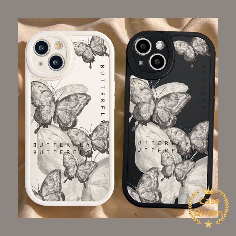 Simple Fashion Fantasy Butterfly Phone Casing Infinix Hot 11s 10s 11 9 10 10T Play Note 8 Infinix Smart 6 5 Hot 10 Lite Soft Cover