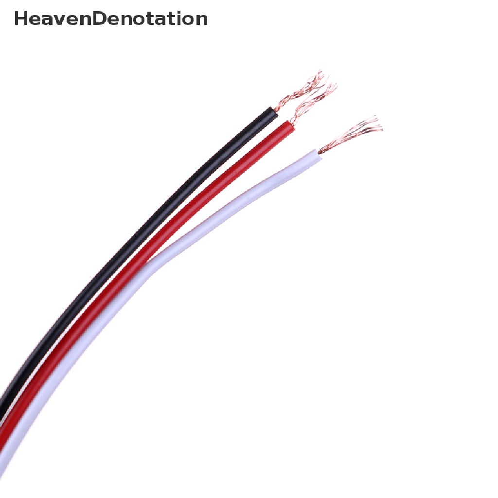 [HeavenDenotation] Dc 0-30V 3kabel LED digital display panel volt meter Tegangan voltmeter Mobil motor HDV