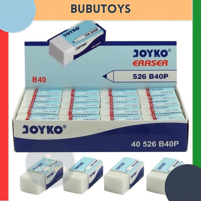 

Penghapus / Stip Joyko Putih Kecil (40PCS)