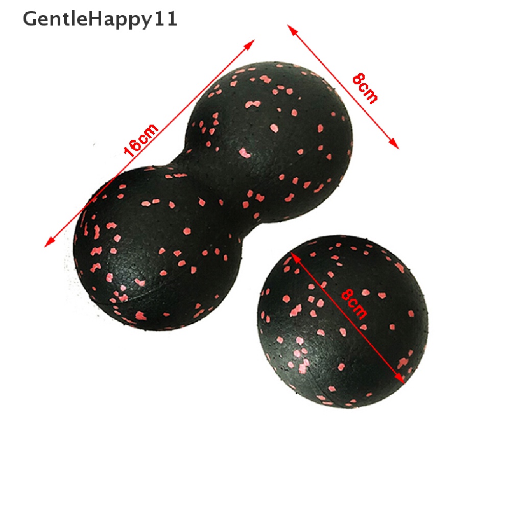 Gentlehappy 1PC Peanut Massage Ball EPP Bola Pijat Fascia Roller Pilates Yoga id