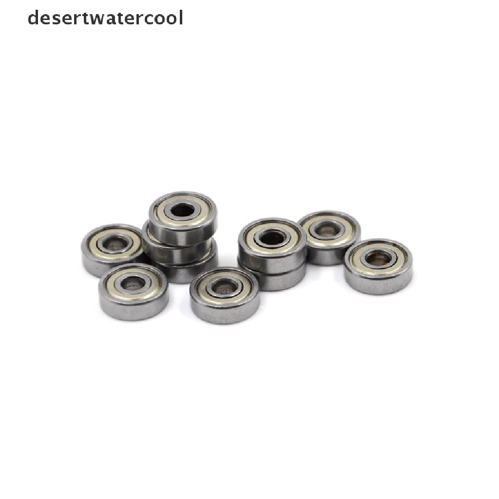 Deid 10pc 625ZZ Miniatur Model Karet Sealed Metal Perisai Metrik Radial Ball Bearing Martijn