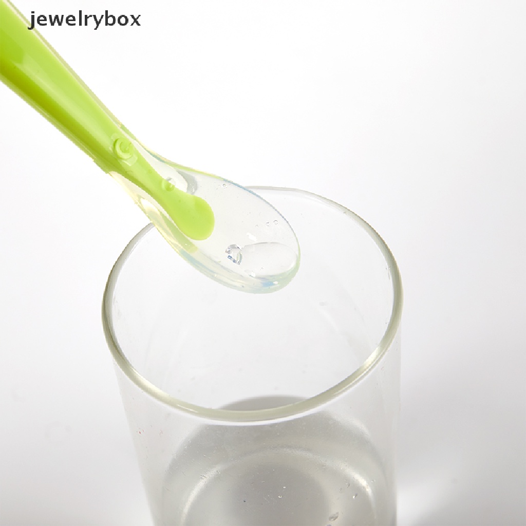 [jewelrybox] Sendok Makan Bayi Peralatan Makan Anak Sendok Garpu Sendok Silikon Soup Ladle Boutique