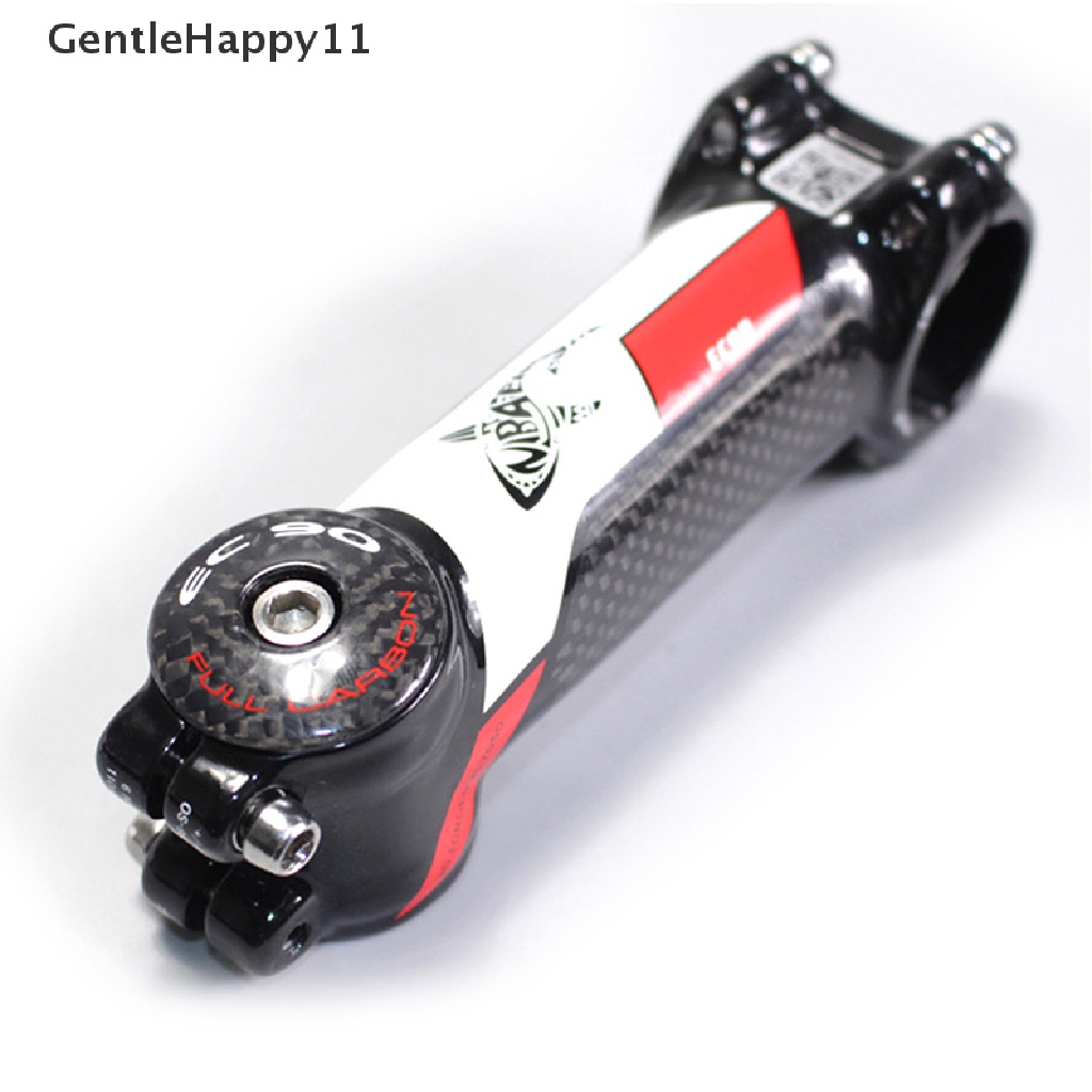 Gentlehappy High-quality EC90 Carbon Fiber Stem Headset Top Cap Cover Tempelan id Sepeda