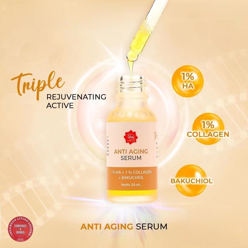 ★ BB ★ Viva Anti Aging Serum with Sodium Hyaluronate (HA) &amp; Collagen (20ml)