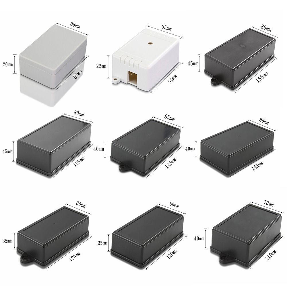 Populer Kotak Proyek Elektronik 9ukuran ABS Plastik Kualitas Tinggi Tempat Instrumen