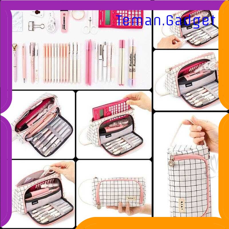 TG - ATK WXPYU Tempat Pensil Pencil Case Pouch Stationery - YN317