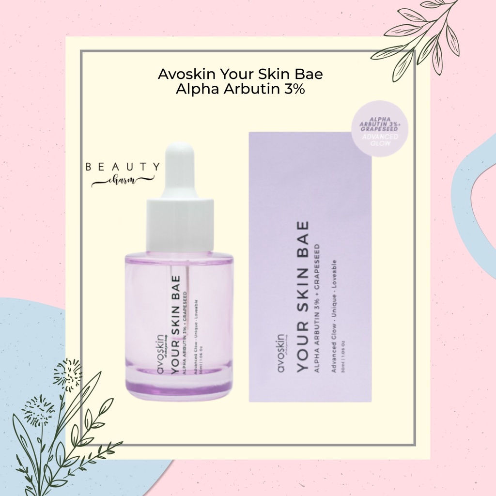 [NEW] Avoskin Your Skin Bae Alpha Arbutin 3% + Grapeseed / Avoskin Serum Alpha Arbutin