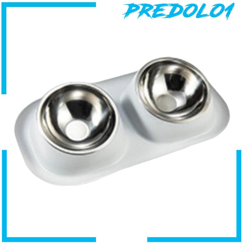 [Predolo1] Mangkok Raised Cat Dog Bowl Untuk Anjing Kecil Sedang Indoor Kucing Kitten