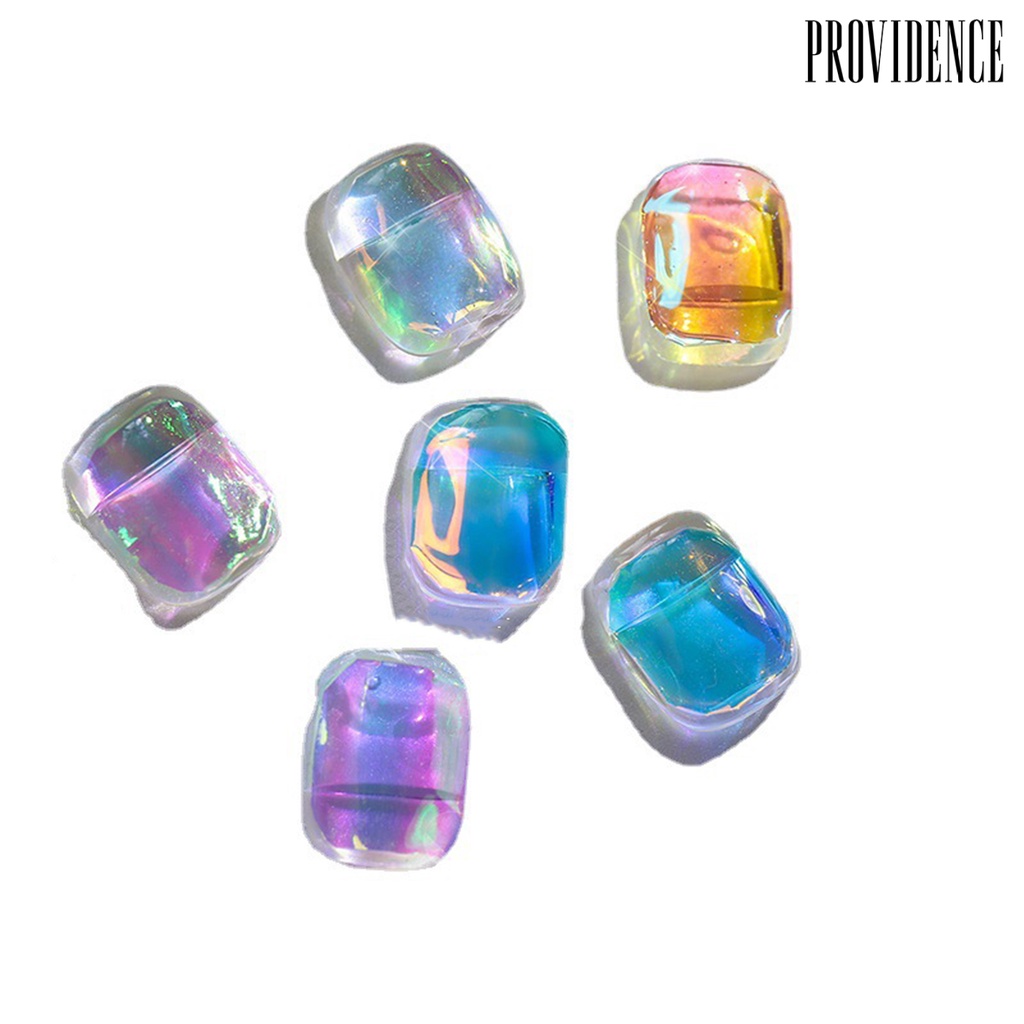 Providence Stiker Kuku Yang Dapat Dilepas Permukaan Mengkilap Plastik DIY Nail Art-Aurora Film Manicure Transfer Kertas Perlengkapan Kuku