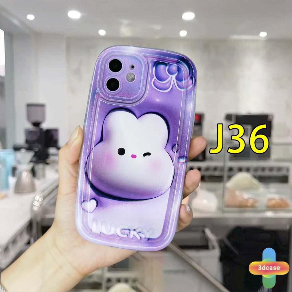 Case Samsung A14 A13 A22 A03S A23 A32 A52 A12 A04 A04S A03 A50 A02S A20 A50S A30S A52S A30 M12 M22 M32 A125 A14 LTE A13 Lie A037F F12 M04 M10S M02S A025 A205 A305 F02S Y22S Y20I Y12S Y17 Y15 Lucky Rabbit Camera Lens Protection Soap Case