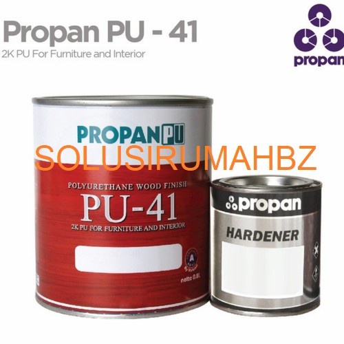 CAT PU PROPAN POLYURETHANT 5 LITER SET 4l - 5L GALON WOOD POLIURETAN