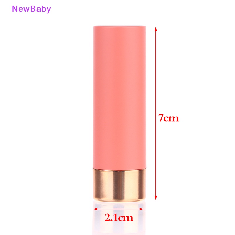 Newbaby Botol Bibir Kosong Tabung Lipbalm Bulat Botol Wadah Lip Stick Lipgloss ID