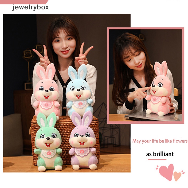 [jewelrybox] 2023boneka Maskot Tahun Kelinci Mainan Mewah Boneka Menguntungkan Kelinci Mainan Anak Hadiah Butik