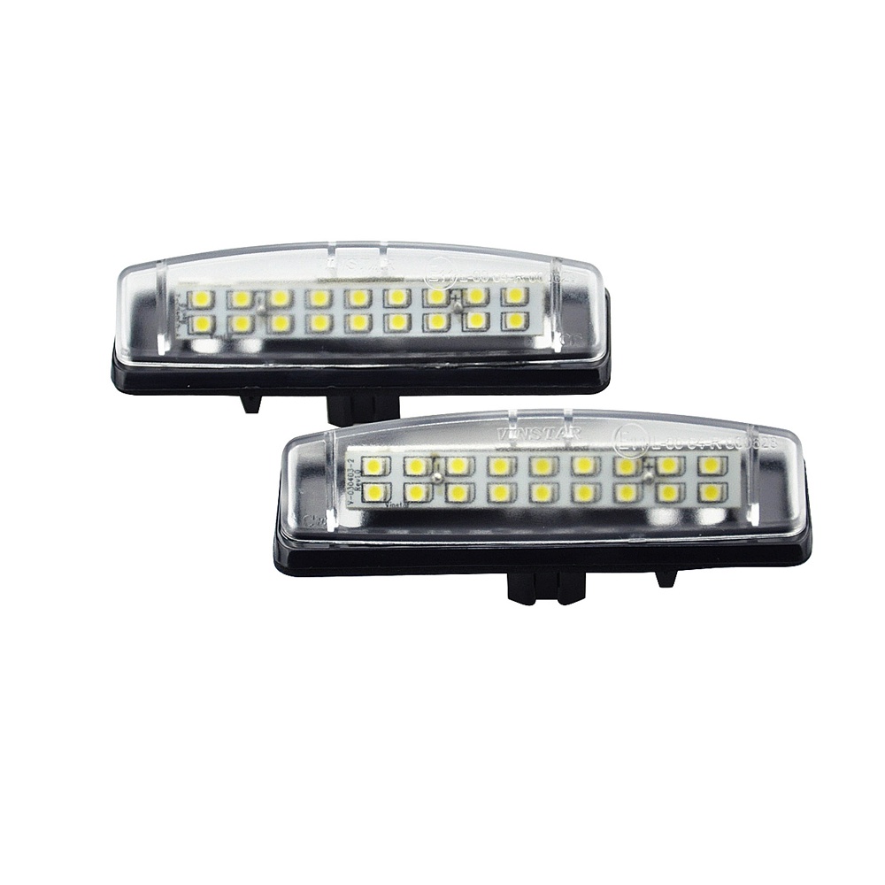 2pcs Lampu Plat Nomor Plat LED Lampu Untuk Lexus IS200 IS300 LS430 GS300 GS430 GS400 ES300 ES330 RX300 RX330 RX350 RX40