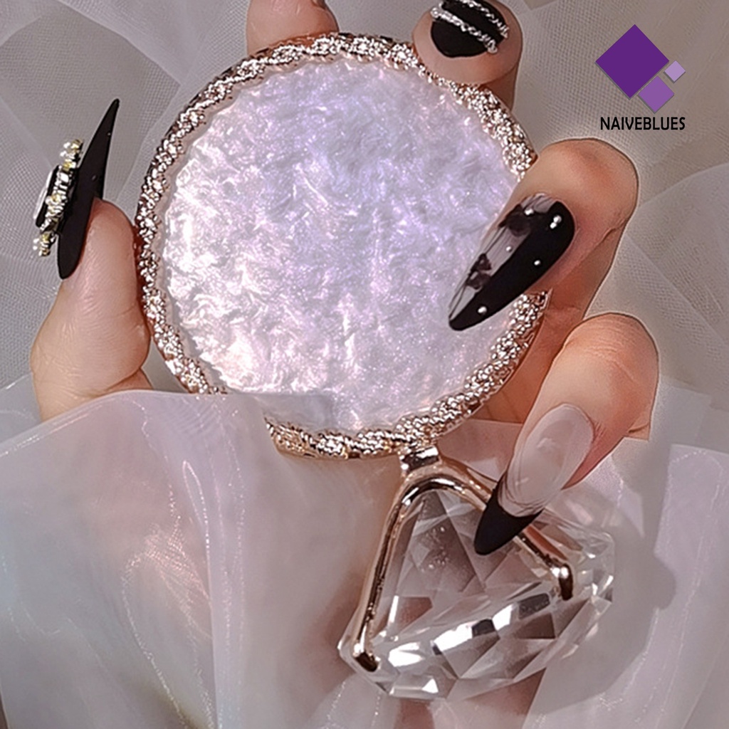 [naiveblues] Nail Display Plate Profesional Multifungsi Resin Piring Kuku Palsu Tips Display Stand Untuk