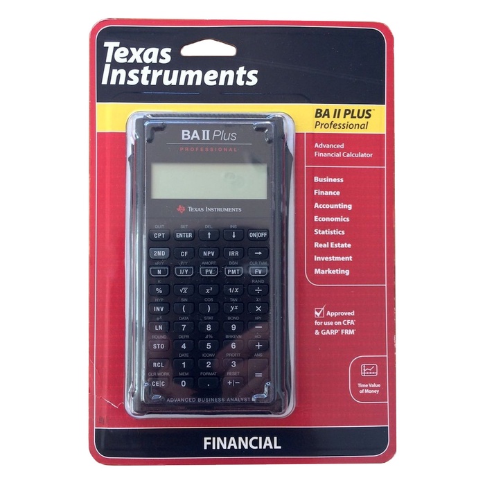 

Texas Instruments BA II Plus Professional