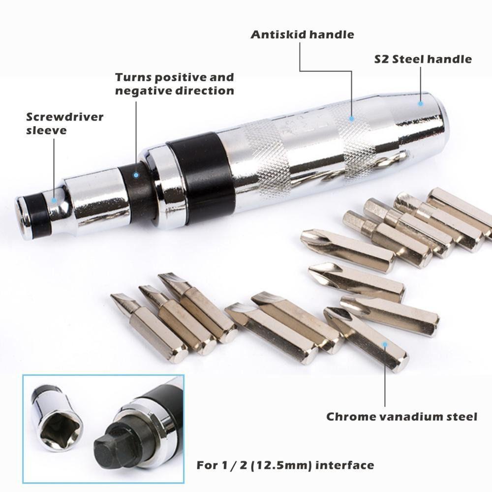 Populer Screw Driver Shockproof Impact Mata Obeng Chisel Bits Tools