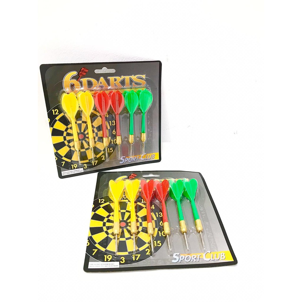 JARUM PANAH PAPAN LEMPAR DART GAME ISI 3PCS