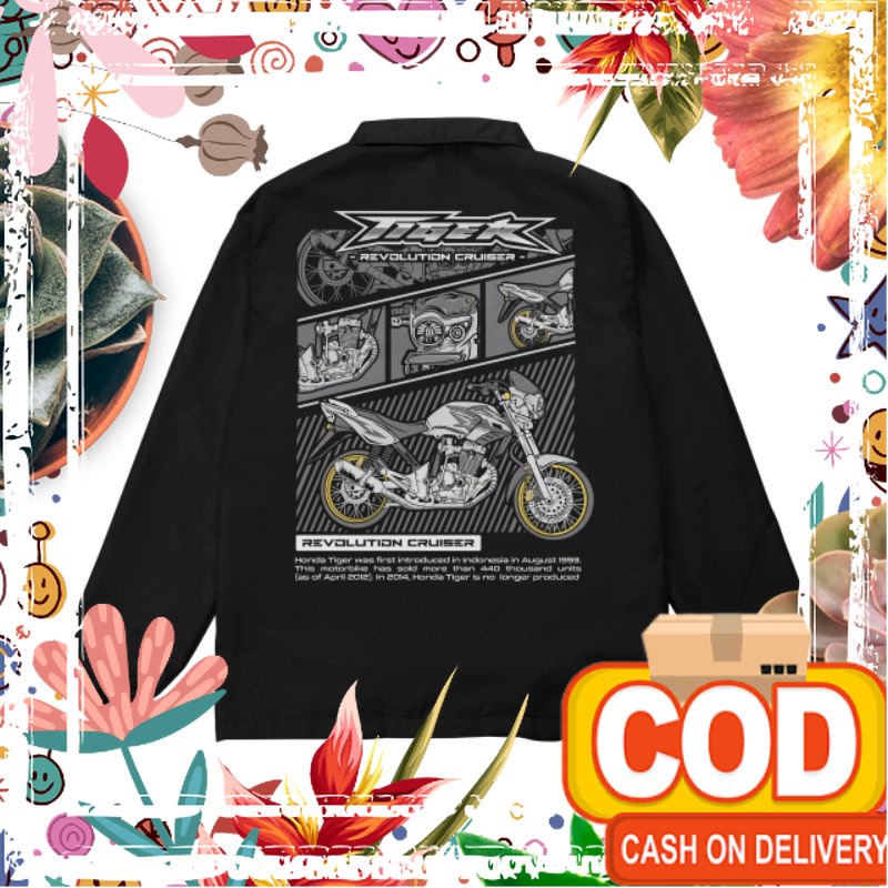 Jaket Motor Tiger revo Jaket herex jaket distro motor honda/ Produk Baru