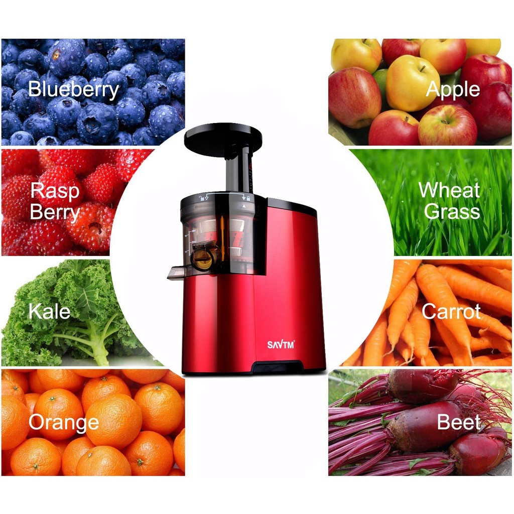 Medan Termurah KAPASITAS BESAR Low Watt Slow Juicer Hanaiso Sehat Arashi Merah Alat Blender Mixer Jus Electric Fruit Juicer Machine