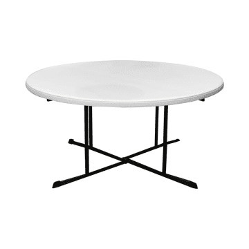 Lifetime Meja Lipat Bundar – Putih 286013