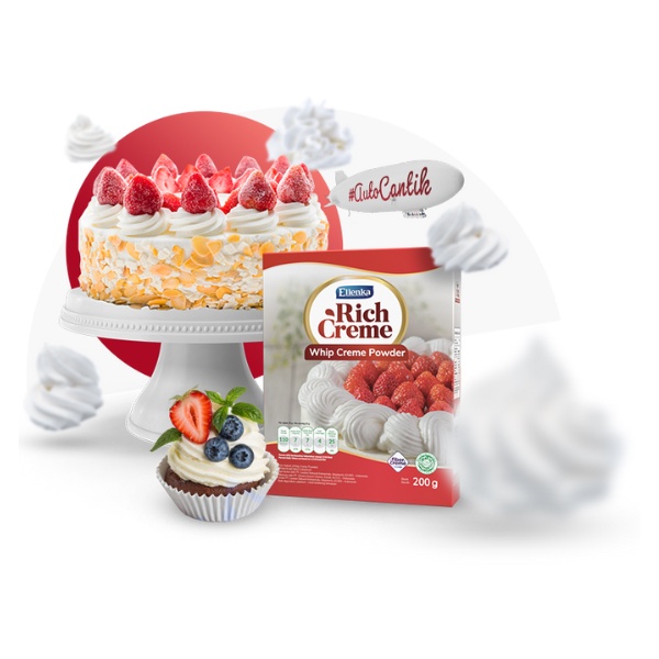 

RichCreme Whip Creme 400gr Rich Creme Whipping Krim 400 gr