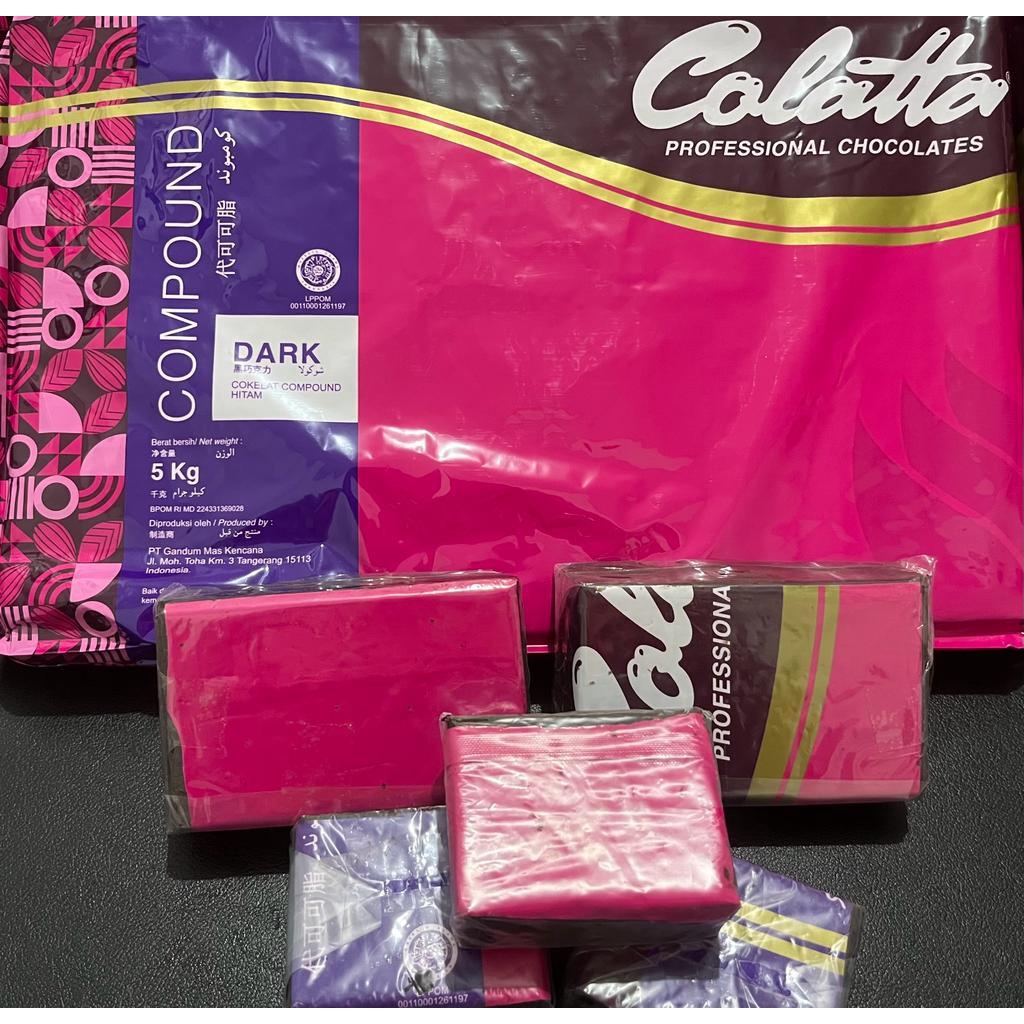 COKLAT COLATTA DARK COMPOUND 495 - 505 gr REPACK