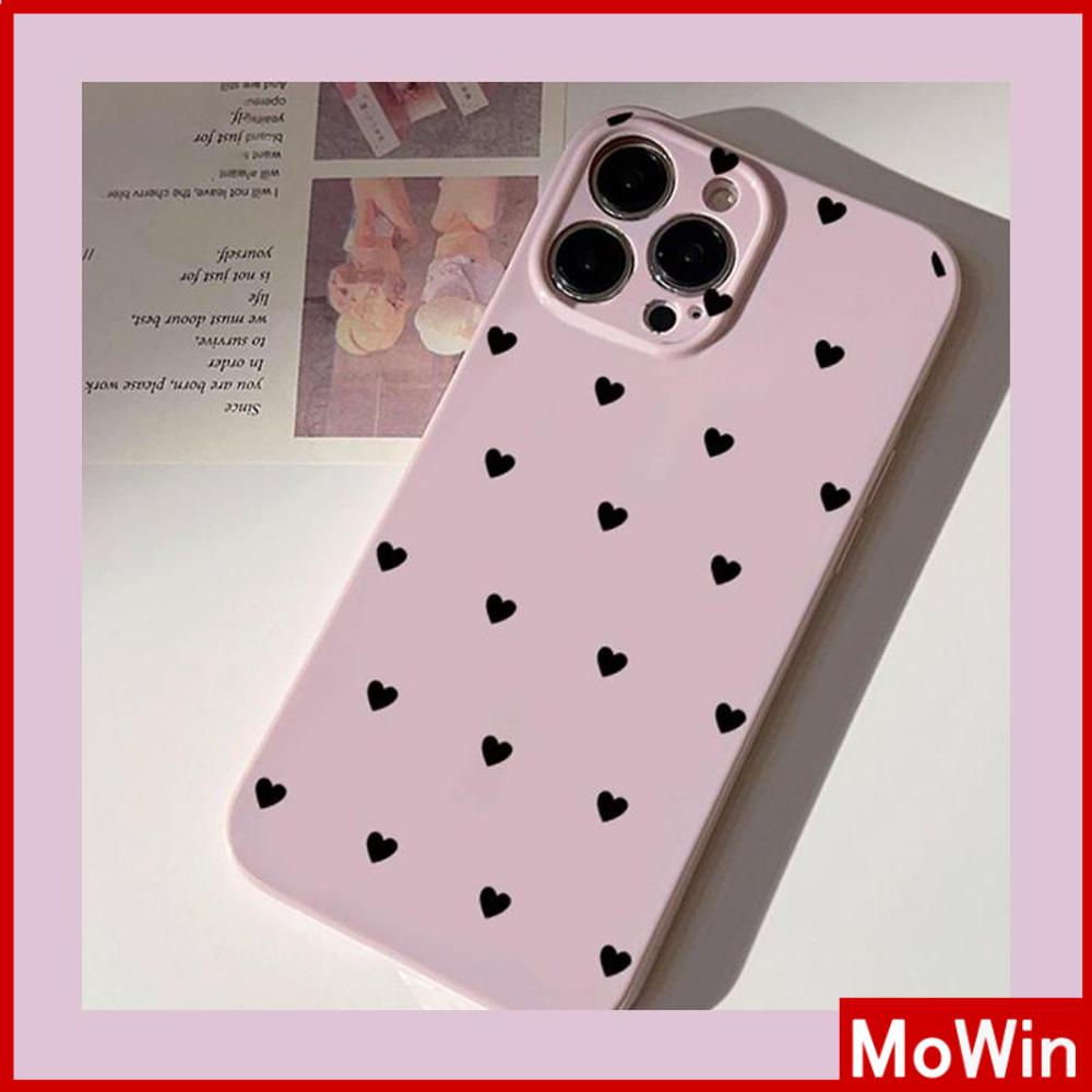 For iPhone 14 Pro Max iPhone Case Cream Glossy TPU Soft Case Shockproof Camera Cover Protection Purple Love Compatible with iPhone 13 Pro max 12 Pro Max 11 xr xs max 7Plus 8Plus