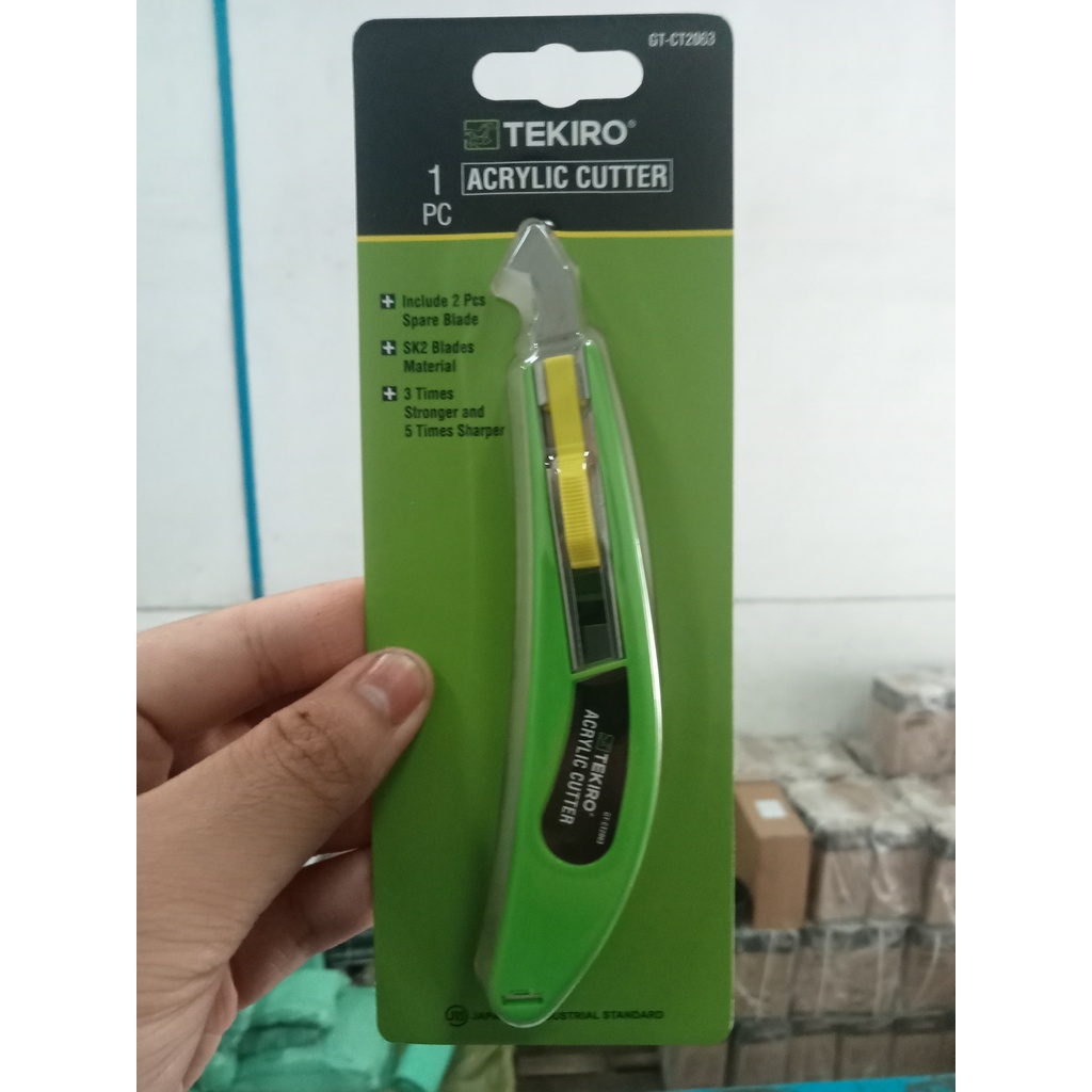 

Pisau Cutter Acrilic Tekiro / Alat Potong Mika Akrilik / Piso Cuter