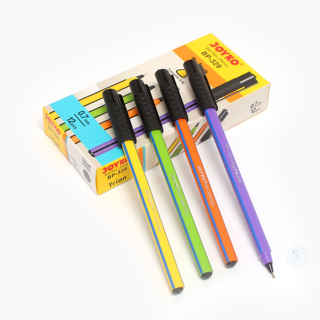 

JOYKO - Pena Ball Pen - BP - 329 Trian Tip 0.7mm - Lusin