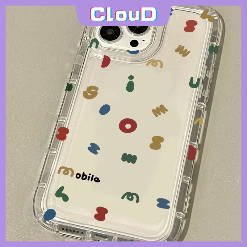 Airbag Shockproof Clear Case Realme C35 C25Y C55 C21Y C25s C11 2021 C17 C33 9i 6i 5i 5 5s 7i C25 C1 C2 C15 C11 2020 C20 C30 C12 C30S C3 Soft Tpu Simple Alphabet Letter Cover