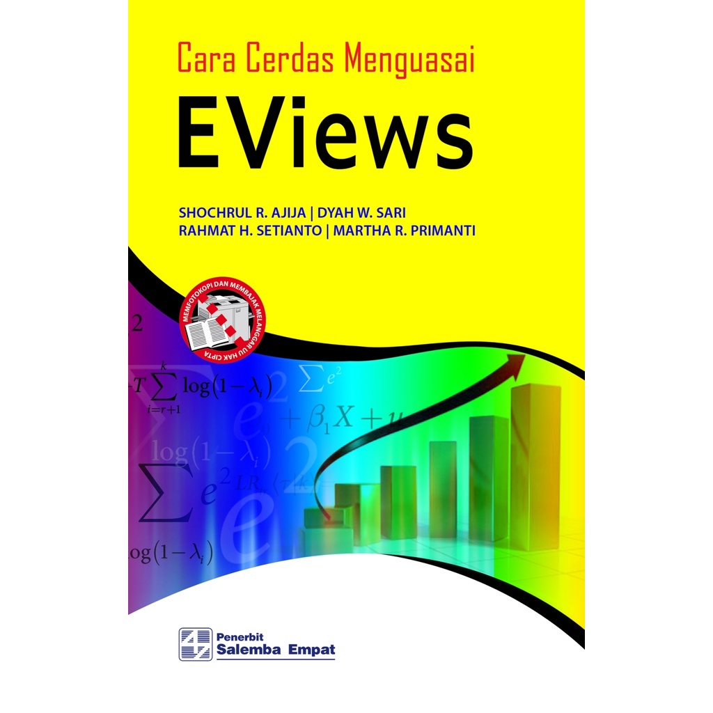 BUKU CARA CERDAS MENGUASAI EVIEWS | Ready