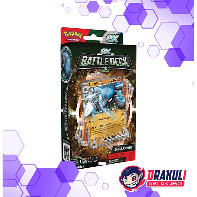 TCG Pokemon Ex Battle Deck - Lucario Ex