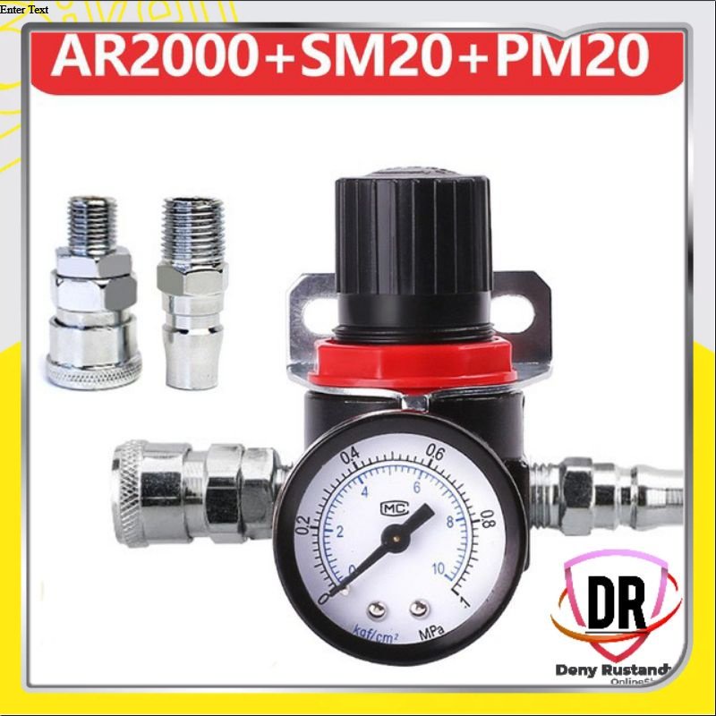 Air Regulator Spray Gun Manometer Model AR 2000