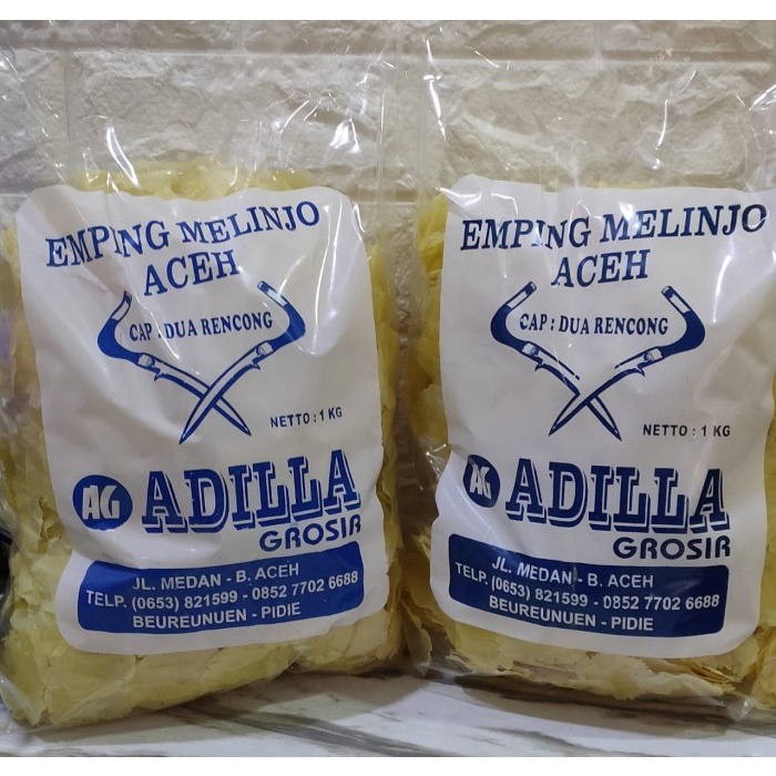 

ARS04 Emping Aceh Kualitas Super Emping Grade A Super Tipis Melinjo Aceh - 1 - Standar