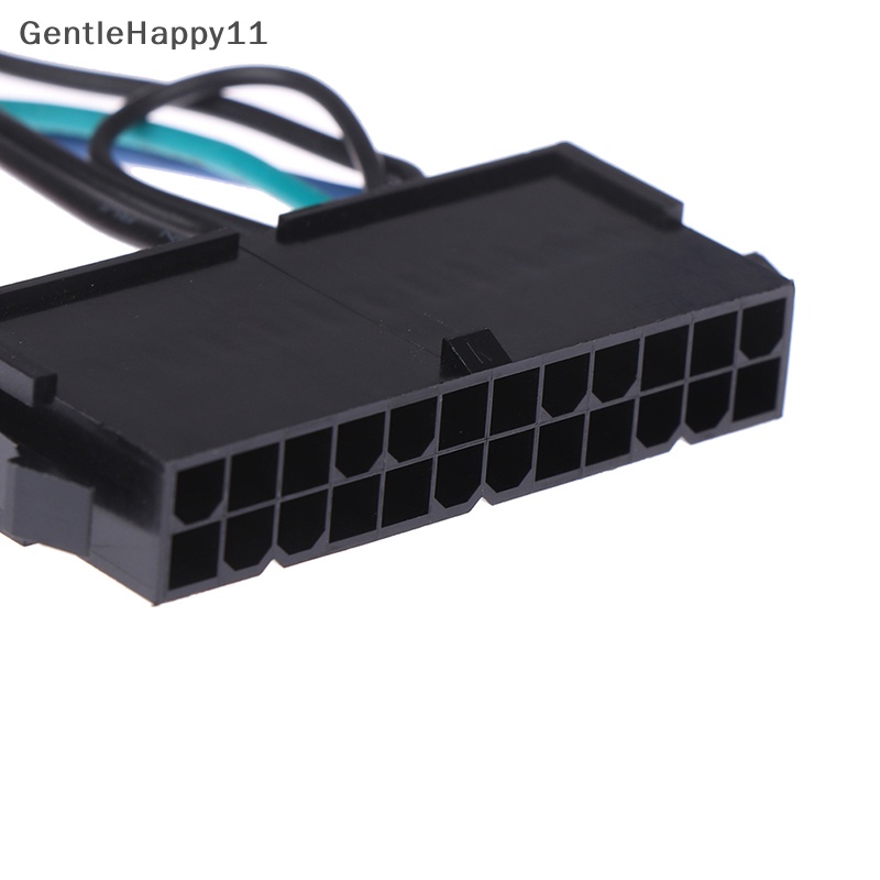 Gentlehappy 24Pin Female to 10PIN Male Adapter Power Supply Kabel Cord Untuk 10PIN Motherboard id