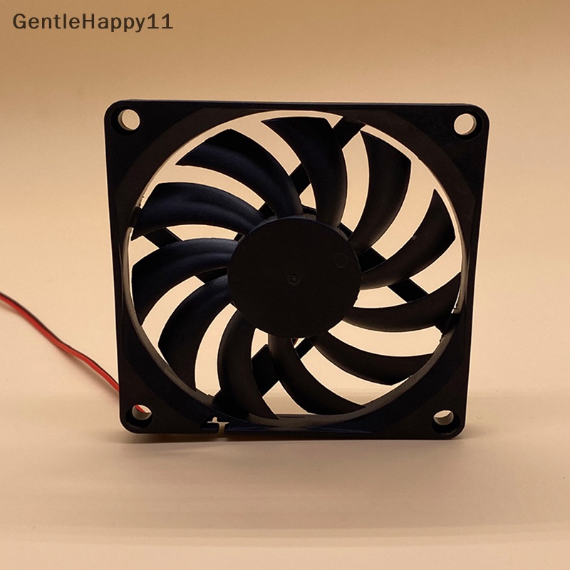 Gentlehappy Brushless Cooling Fan 8010kipas Pendingin 5V 12V 24V 2pin 80x80x10mm Heatsink id